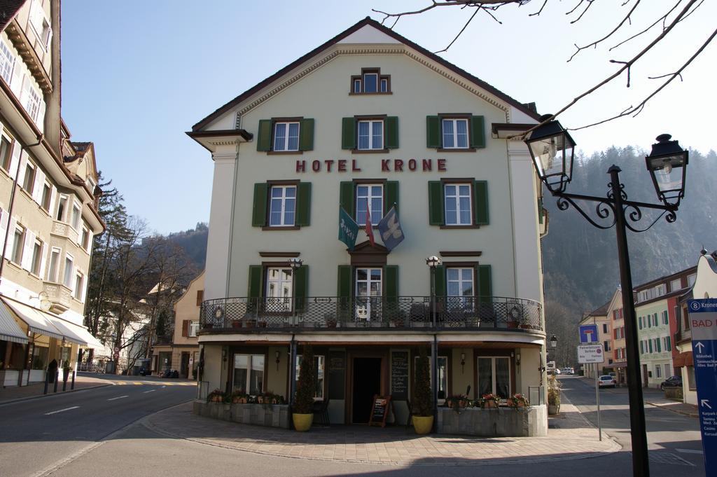 Hotel Krone Bad Ragaz Exteriör bild
